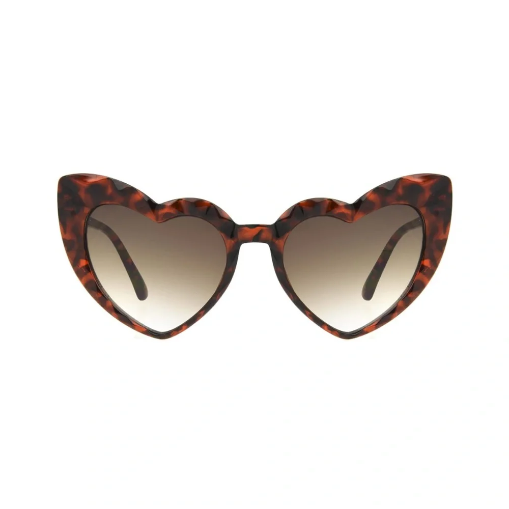 Betsey Johnson Women's Brea Sunglasses Heart - Picture 2 of 5